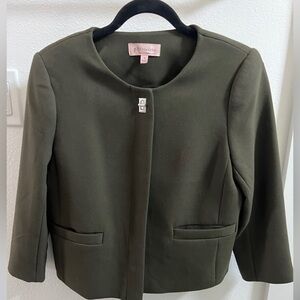 Philosophy Dark Green Women's Blazer